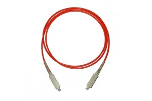 SC to SC, Multimode 62.5/125um, simplex, 3.0mm x 1 cable, 6 meter